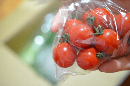 良菜健暮の新鮮なトマト