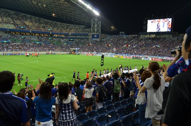 サッカー日本代表vsオマーン戦