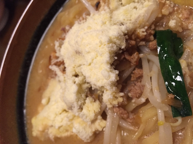 麺場 田所商店の粉雪ラーメン