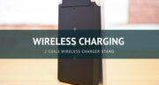 折りたたみ式ワイヤレス充電スタンド「2 Coils Wireless Charger Stand」をレビュー！