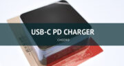 【レビュー】cheeroからUSB-C PD Charger 45Wが新発売！