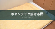 口コミは本当？ホオンテック掛け布団を30日体験した口コミを教えます！